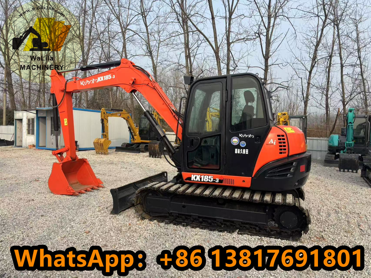 KUBOTA KX185 - Mini pelle: photos 1 KUBOTA KX185 - Mini pelle: photos 1