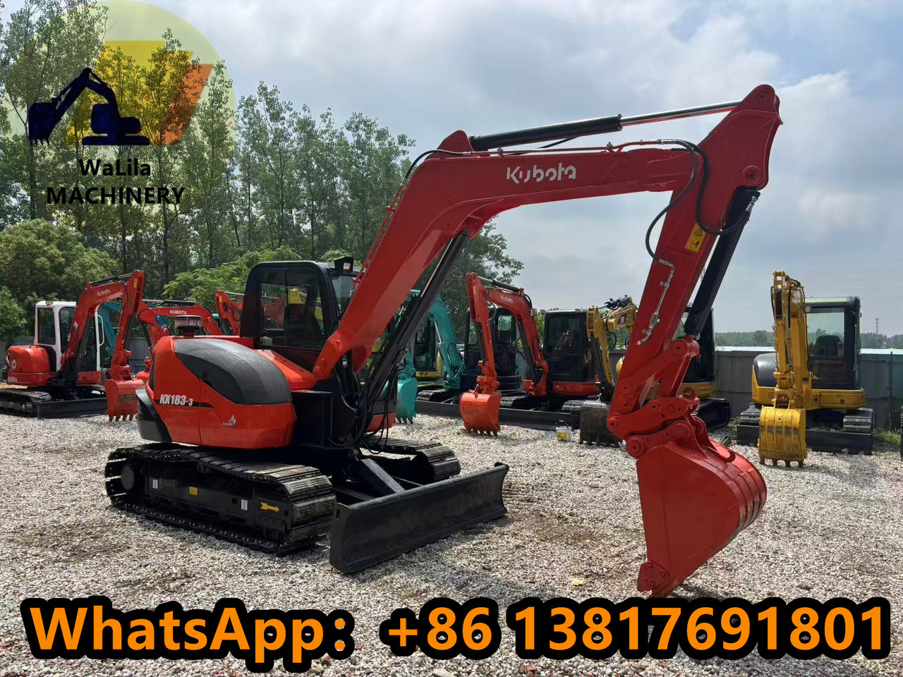 Mini pelle Kubota Kx183: photos 9