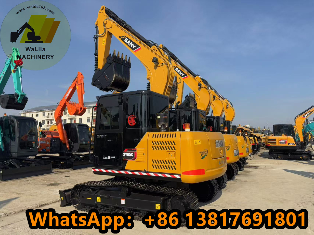 SANY Sany heavy industry 95 excavator - Mini pelle: photos 1 SANY Sany heavy industry 95 excavator - Mini pelle: photos 1