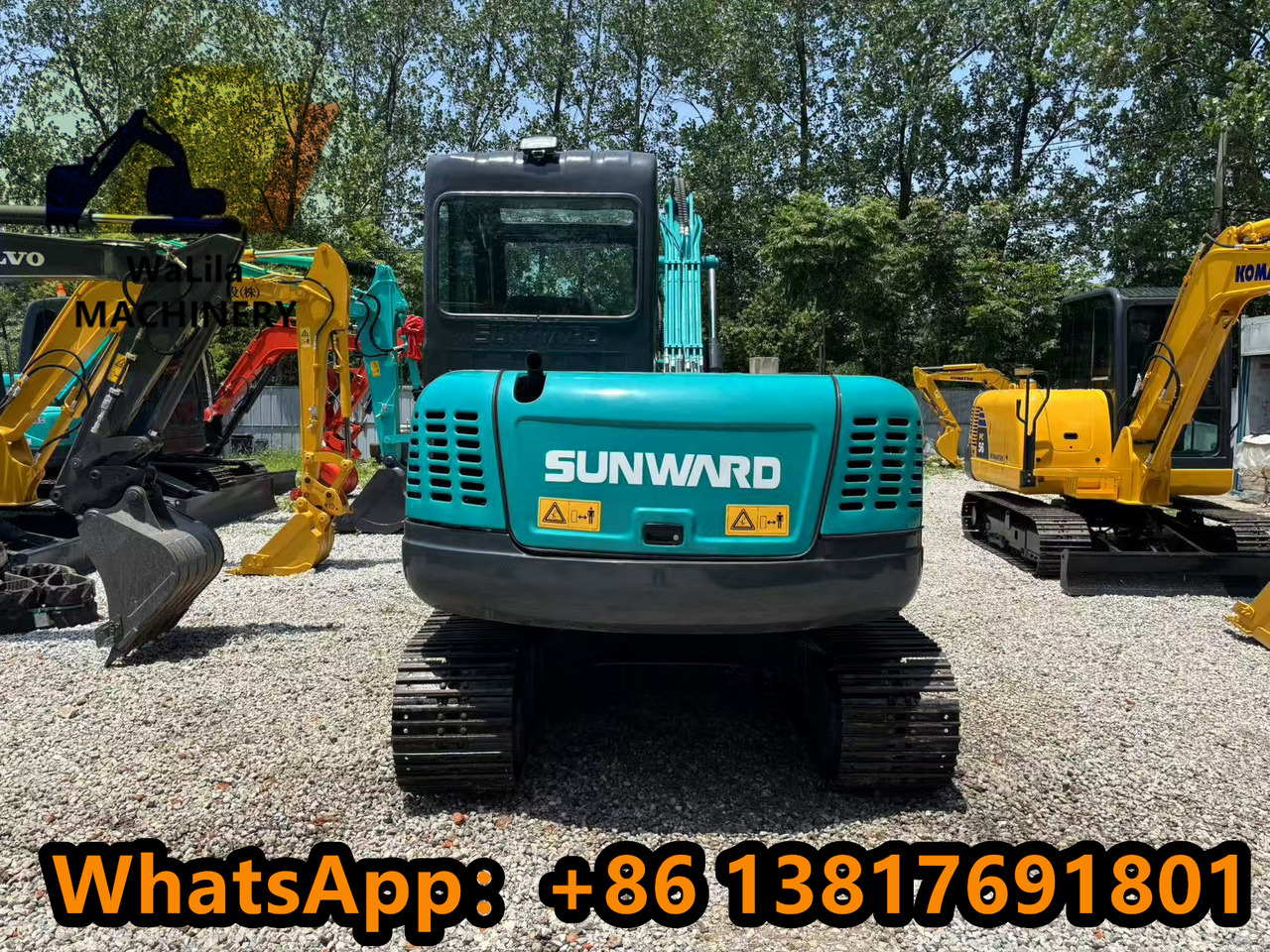 SUNWARD SWE 80 - Mini pelle: photos 2 SUNWARD SWE 80 - Mini pelle: photos 2