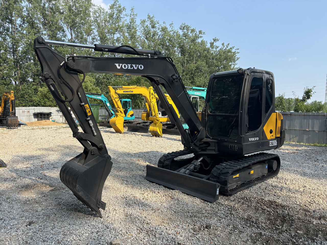 Volvo EC55D Rubber track - Mini pelle: photos 2 Volvo EC55D Rubber track - Mini pelle: photos 2