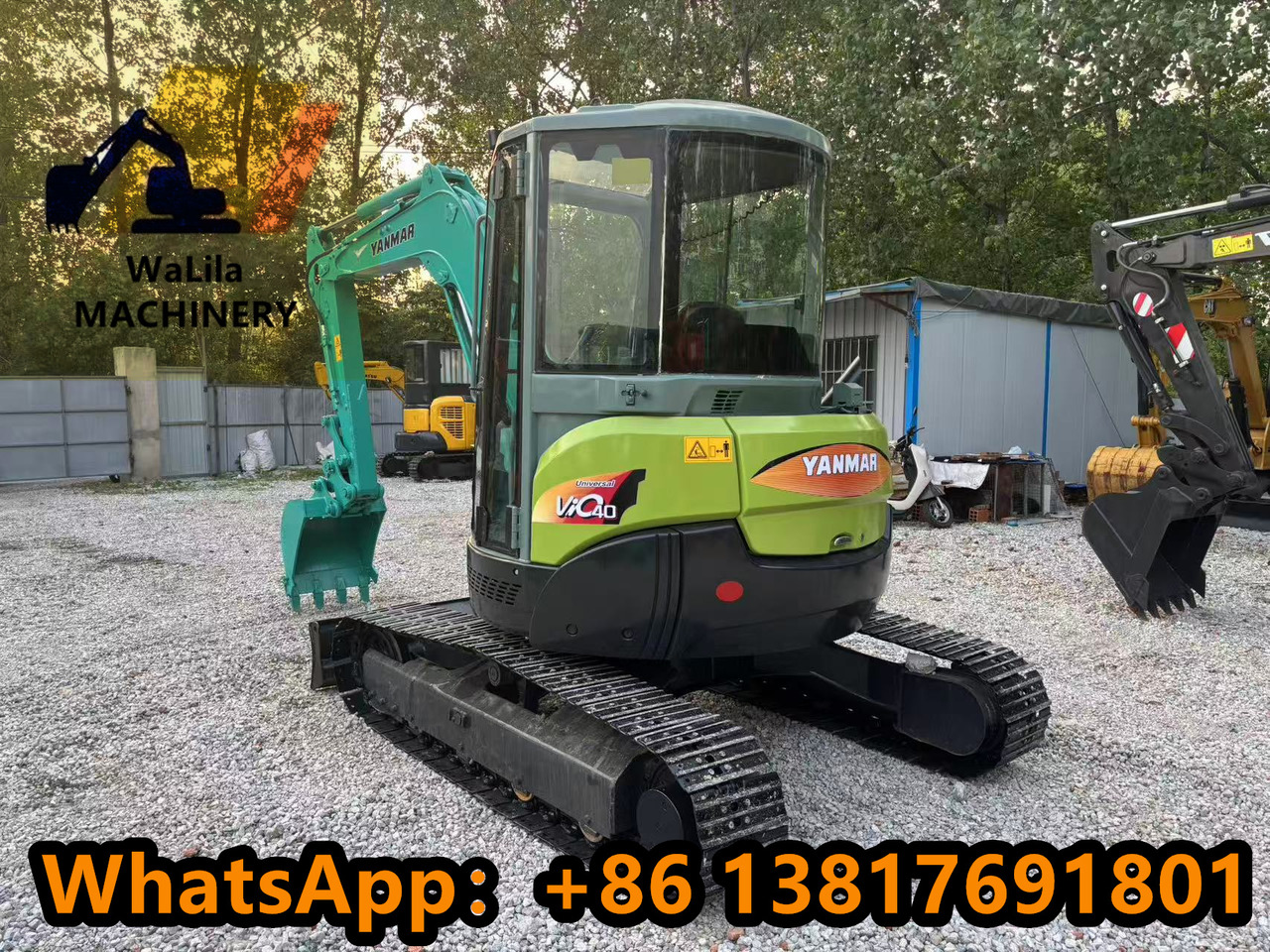 YANMAR vio40 - Mini pelle: photos 5 YANMAR vio40 - Mini pelle: photos 5