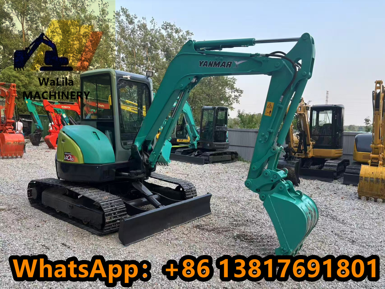 YANMAR vio40 - Mini pelle: photos 3 YANMAR vio40 - Mini pelle: photos 3