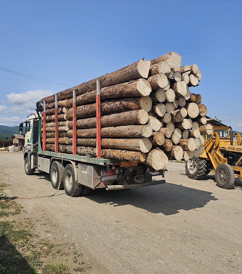 MAN 33.480 6x6 - Camion grumier: photos 4 MAN 33.480 6x6 - Camion grumier: photos 4