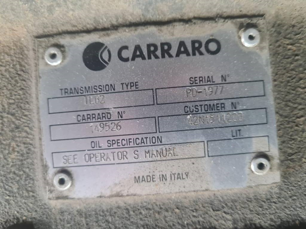 Carraro TLB2 TRANSMISSION - Boîte de vitesse pour Engins de chantier: photos 3 Carraro TLB2 TRANSMISSION - Boîte de vitesse pour Engins de chantier: photos 3