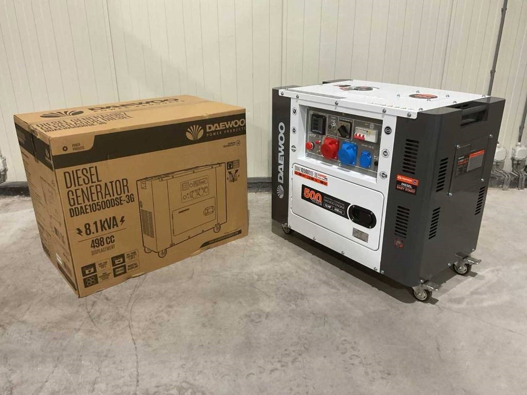 Daewoo DDAE10500DSE-3G  - Groupe électrogène: photos 5 Daewoo DDAE10500DSE-3G  - Groupe électrogène: photos 5