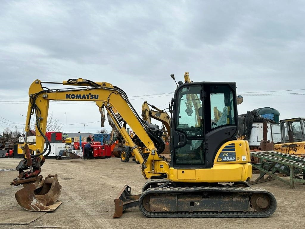 Komatsu PC 45 MR + RototiltRT20B - Mini pelle: photos 2 Komatsu PC 45 MR + RototiltRT20B - Mini pelle: photos 2