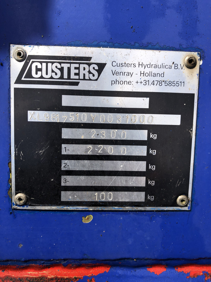 Custer R17EHS 2002 230V trailer mounted platform R17 - Nacelle sur remorque: photos 4 Custer R17EHS 2002 230V trailer mounted platform R17 - Nacelle sur remorque: photos 4