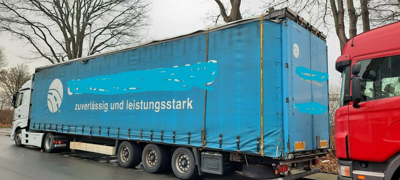 Krone Plane Sprigel Auflieger - Semi-remorque rideaux coulissants: photos 2 Krone Plane Sprigel Auflieger - Semi-remorque rideaux coulissants: photos 2