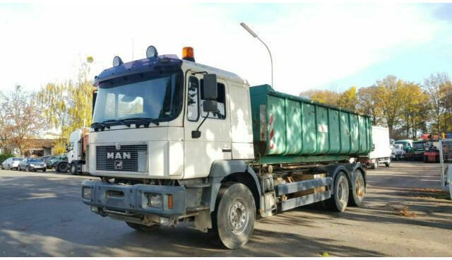 MAN 27.403MAN 6x4 Abroller/Kipper Mulde - Camion benne: photos 1 MAN 27.403MAN 6x4 Abroller/Kipper Mulde - Camion benne: photos 1