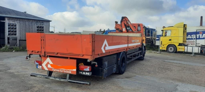 Camion plateau, Camion grue MAN TG-M18.280PS Hiab 111B-2 mit Funk: photos 10