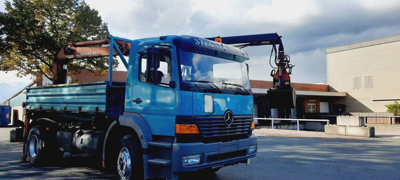 Mercedes-Benz 1828K 4x2 Kipper KRAN+Funk/Greifer - Camion benne, Camion grue: photos 4 Mercedes-Benz 1828K 4x2 Kipper KRAN+Funk/Greifer - Camion benne, Camion grue: photos 4
