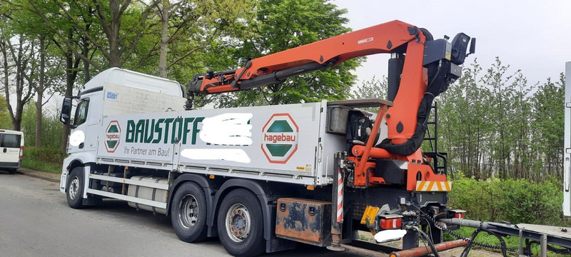 Mercedes-Benz 2545 Actros Pritsche Kran Palfinger PK21001 - Camion plateau, Camion grue: photos 2 Mercedes-Benz 2545 Actros Pritsche Kran Palfinger PK21001 - Camion plateau, Camion grue: photos 2