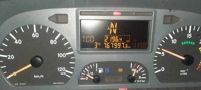 Mercedes-Benz 1824 LS G.Haus/Hochdach Klima - Tracteur routier: photos 5 Mercedes-Benz 1824 LS G.Haus/Hochdach Klima - Tracteur routier: photos 5