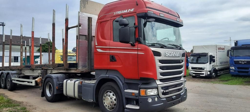 Scania R490 SZM E6 Blatt/Luft G.Haus/Hochdach - Tracteur routier: photos 1 Scania R490 SZM E6 Blatt/Luft G.Haus/Hochdach - Tracteur routier: photos 1
