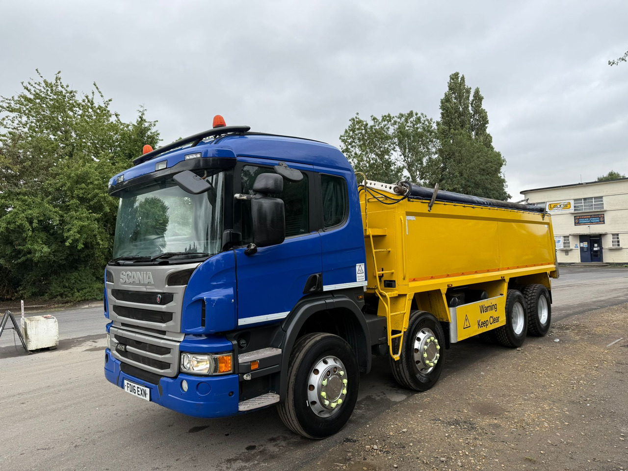 2016 Scania P410 Tipper Truck - Camion benne: photos 5 2016 Scania P410 Tipper Truck - Camion benne: photos 5