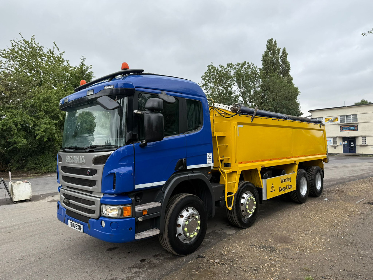 2016 Scania P410 Tipper Truck - Camion benne: photos 4 2016 Scania P410 Tipper Truck - Camion benne: photos 4