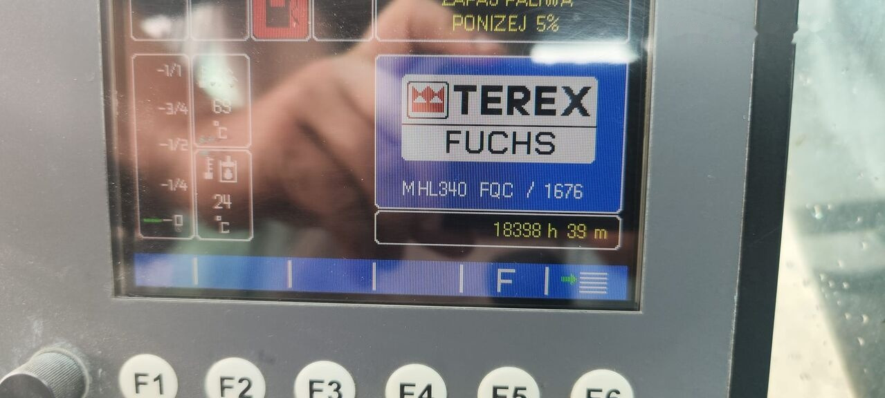 Pelle de manutention Fuchs MHL 340 D FQC magnet generator: photos 14
