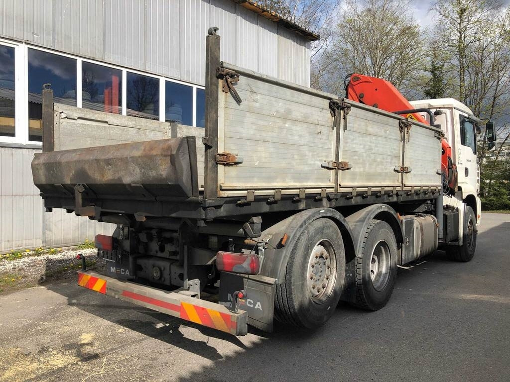 Camion benne MAN TGA 26.430 6X2-2 BL/M 3-WAY TIP+PALFINGER PK23500: photos 16