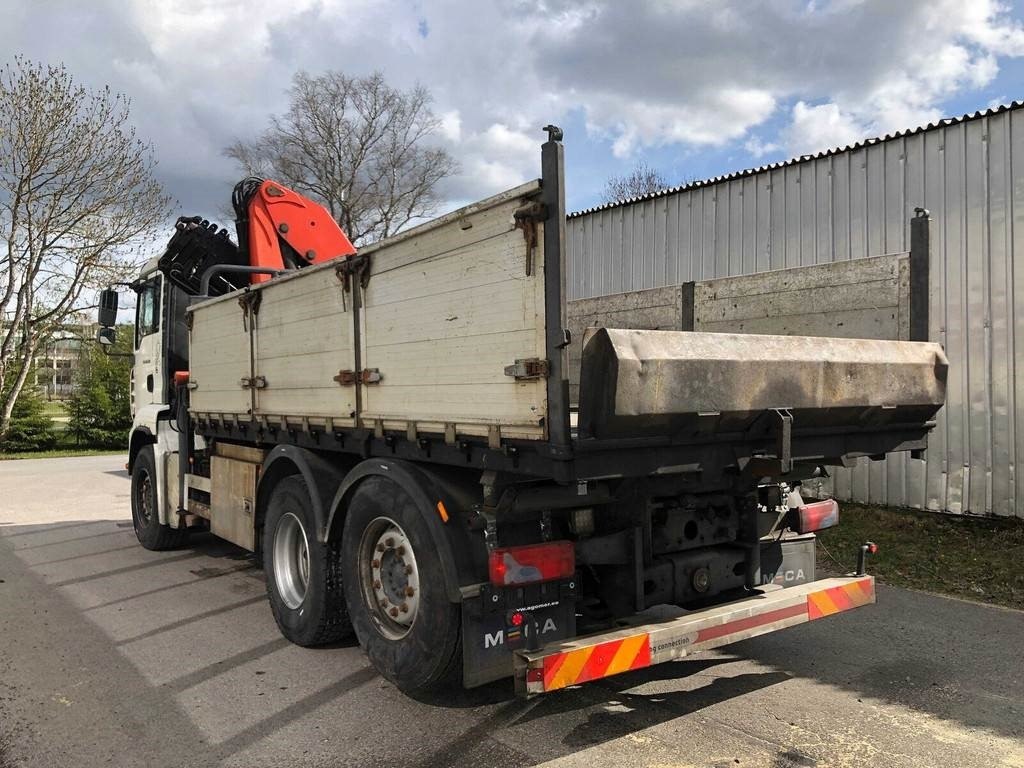 Camion benne MAN TGA 26.430 6X2-2 BL/M 3-WAY TIP+PALFINGER PK23500: photos 14