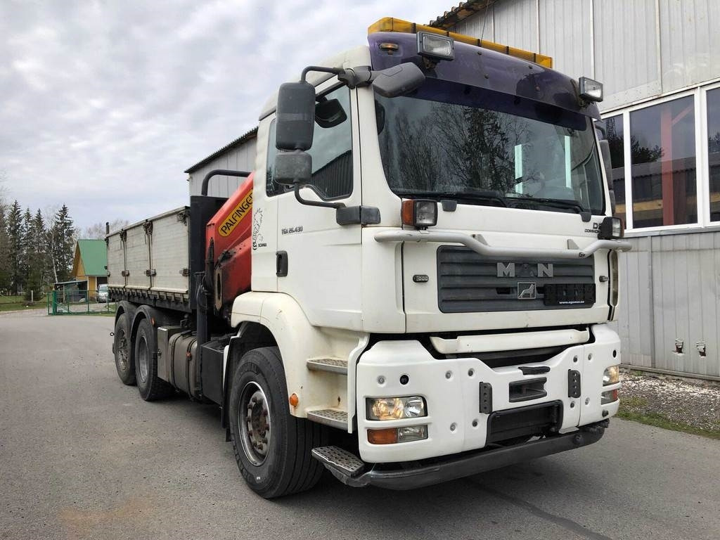 Camion benne MAN TGA 26.430 6X2-2 BL/M 3-WAY TIP+PALFINGER PK23500: photos 19