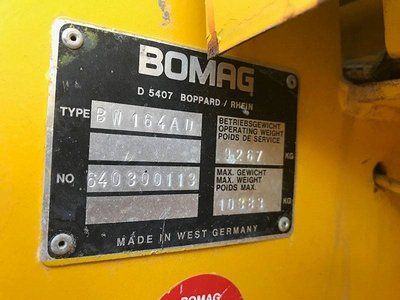 Rouleau compresseur Bomag BW164AD: photos 7