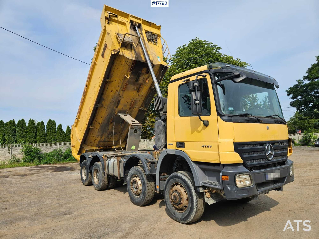2008 Mercedes-Benz Actros 4141 - Camion benne: photos 2 2008 Mercedes-Benz Actros 4141 - Camion benne: photos 2