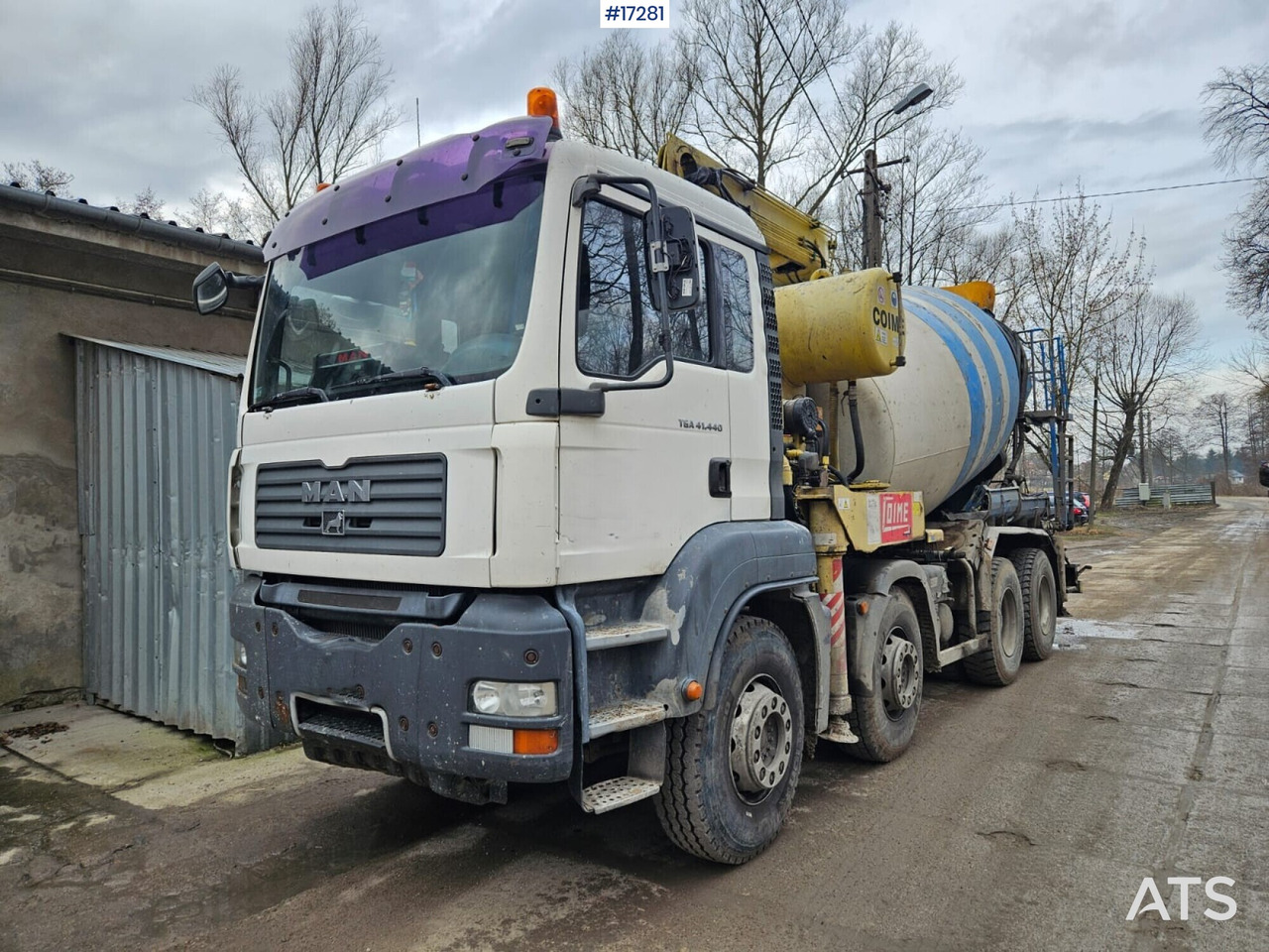 Coime C311 concrete pump on MAN TGA 41.440 chassis (2008) - Camion pompe: photos 5 Coime C311 concrete pump on MAN TGA 41.440 chassis (2008) - Camion pompe: photos 5