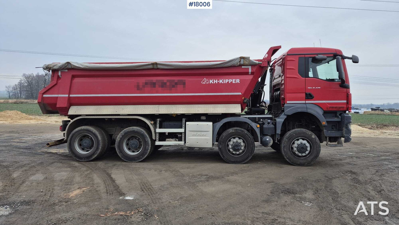 Four-axle tipper MAN TGS 41.470 8x6 (2021) - Camion benne: photos 5 Four-axle tipper MAN TGS 41.470 8x6 (2021) - Camion benne: photos 5