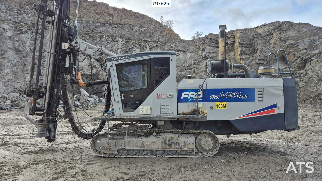 HYDRAULIC CRAWLER DRILL FURUKAWA HCR1450-ED (2015) - Foreuse: photos 5 HYDRAULIC CRAWLER DRILL FURUKAWA HCR1450-ED (2015) - Foreuse: photos 5