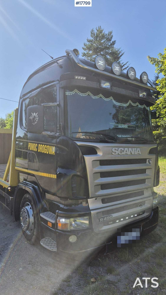Tow truck / Roadside assistance SCANIA 6x2 R420 (2005) - Remorqueuse: photos 2 Tow truck / Roadside assistance SCANIA 6x2 R420 (2005) - Remorqueuse: photos 2
