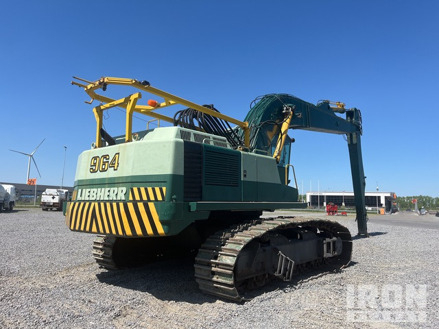 1994 Liebherr R964HD-EW Wheel Material Handler - Pelle de manutention: photos 3 1994 Liebherr R964HD-EW Wheel Material Handler - Pelle de manutention: photos 3