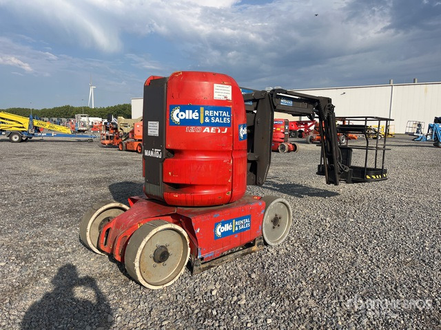 2005 Manitou 120AETJ 2WD Electric Articulating Boom Lift - Nacelle articulée: photos 2 2005 Manitou 120AETJ 2WD Electric Articulating Boom Lift - Nacelle articulée: photos 2