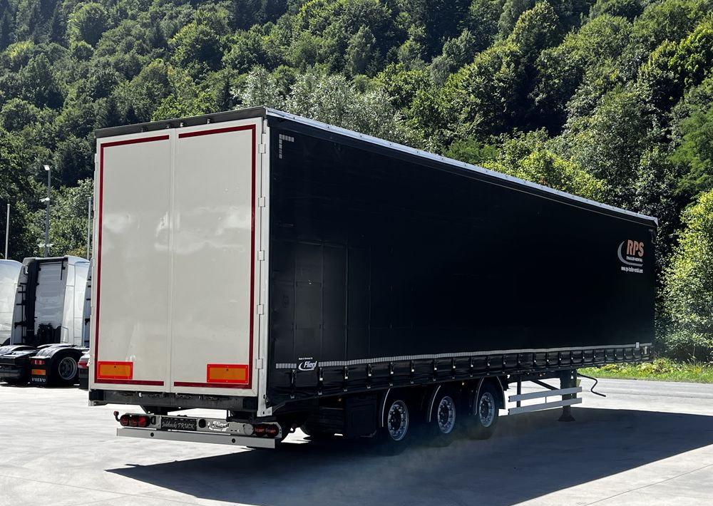 Fliegl Firanka Mega // 2017 Rok // SAF // Ocynk // Oś podnoszona // - Semi-remorque rideaux coulissants: photos 1 Fliegl Firanka Mega // 2017 Rok // SAF // Ocynk // Oś podnoszona // - Semi-remorque rideaux coulissants: photos 1