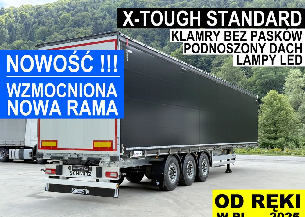 Schmitz Cargobull X-TOUGH - WZMACNIANA RAMA - Semi-remorque rideaux coulissants: photos 1 Schmitz Cargobull X-TOUGH - WZMACNIANA RAMA - Semi-remorque rideaux coulissants: photos 1