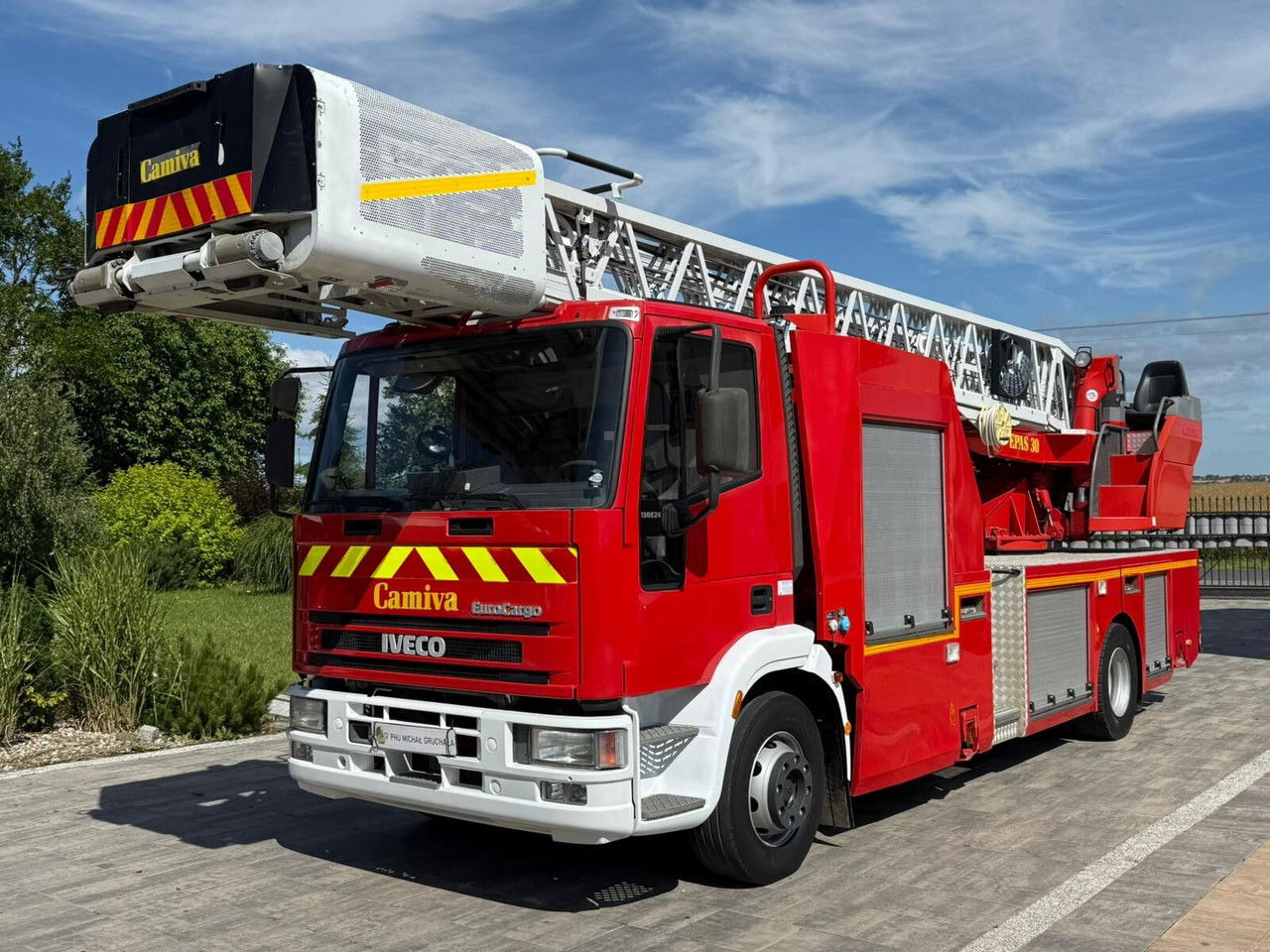 Camion avec nacelle Iveco Eurocargo 130E24 30metrów Podnośnik koszowy zwyżka: photos 6