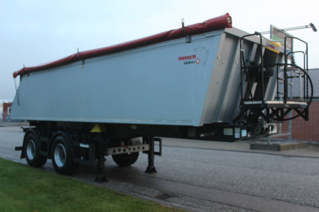 Semi-remorque fourgon Reisch 2 akslet tiptrailer m. alu kasse (DEMO): photos 14