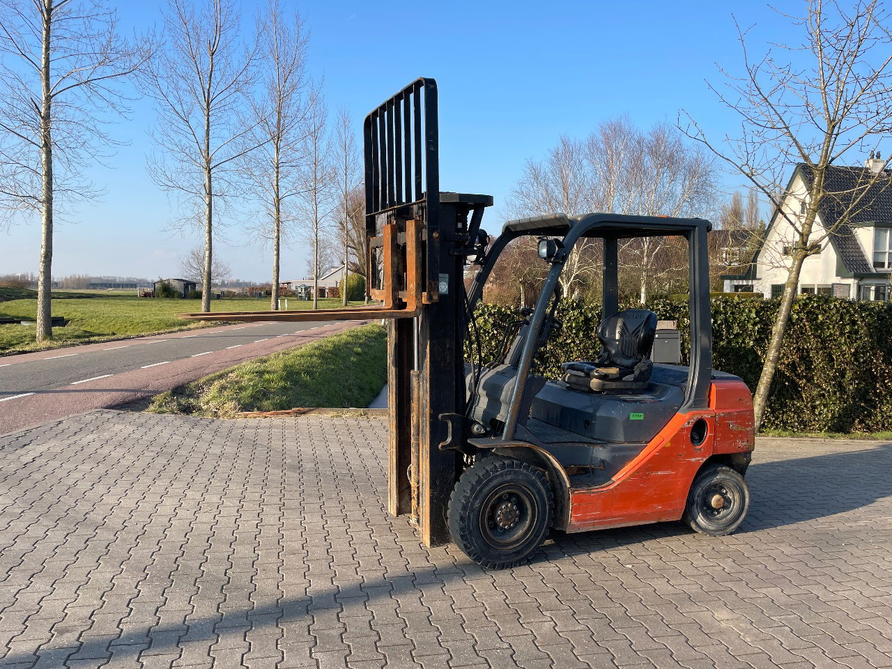 Chariot élévateur Toyota 02 8FDF25 2.5 ton triplo diesel heftruck: photos 14