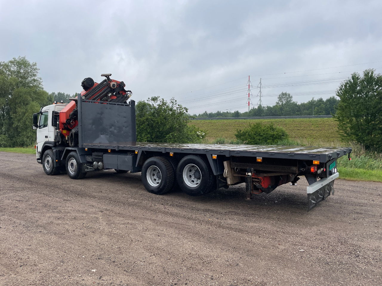 Volvo FM 12.420 with palfinger PK56002 with jib and winch, excellent condition - Camion grue: photos 5 Volvo FM 12.420 with palfinger PK56002 with jib and winch, excellent condition - Camion grue: photos 5