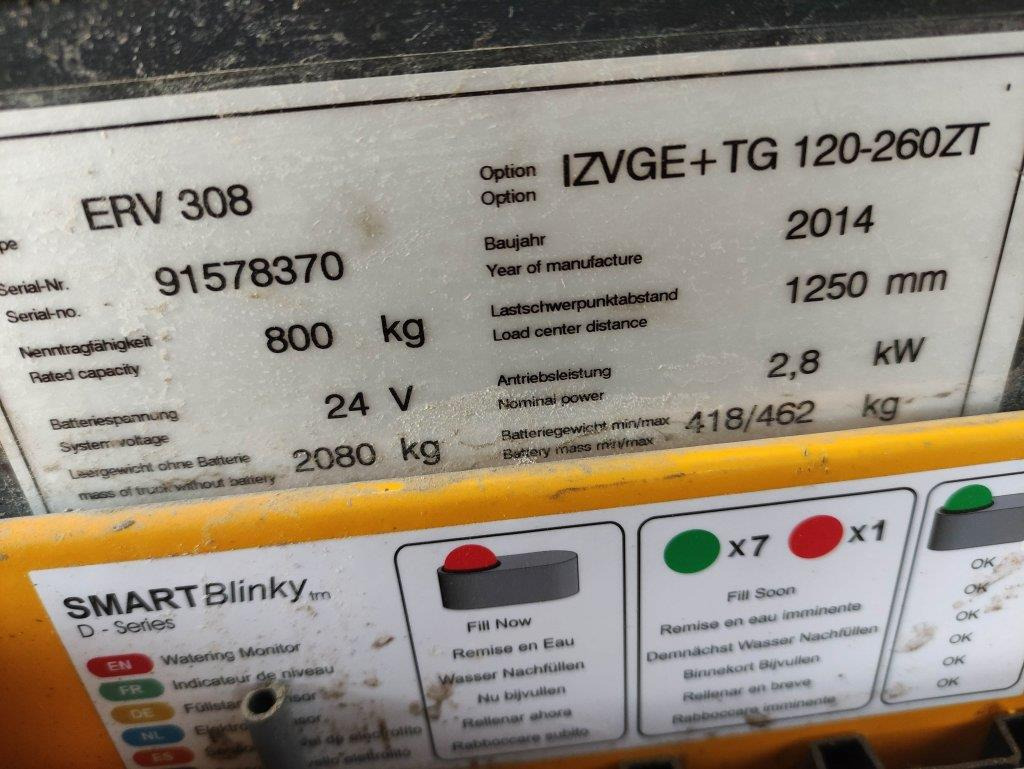 Jungheinrich ERV 308 (Breitspur) - Gerbeur: photos 5 Jungheinrich ERV 308 (Breitspur) - Gerbeur: photos 5