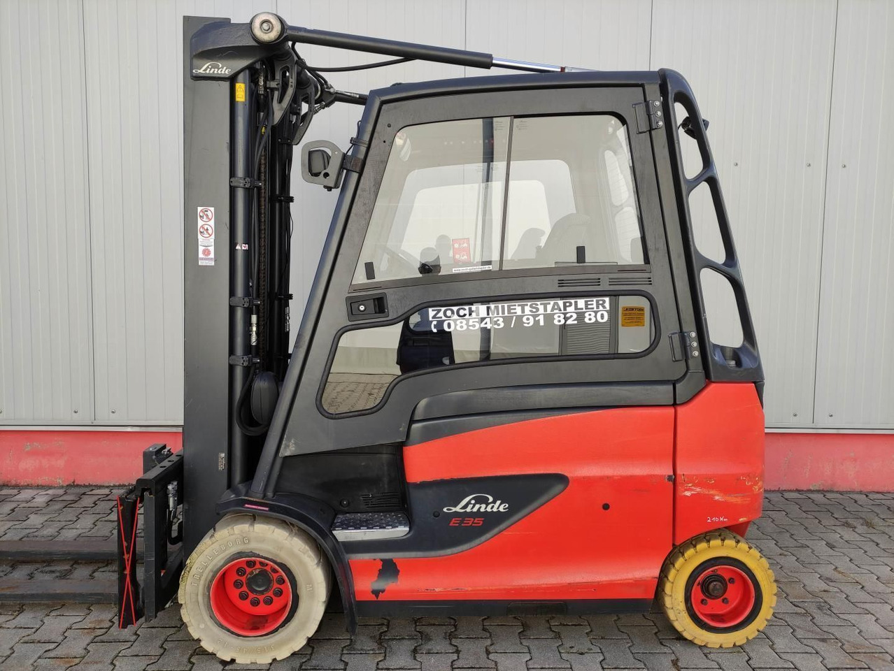 Linde E35HL-01-387 - Chariot élévateur électrique: photos 1 Linde E35HL-01-387 - Chariot élévateur électrique: photos 1