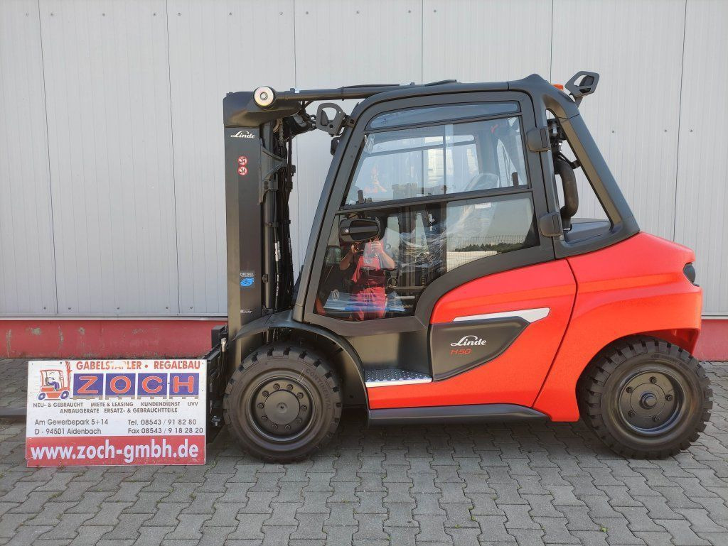 Linde H50D-01/600-120 *Containerfähig NEU* - Chariot élévateur diesel: photos 1 Linde H50D-01/600-120 *Containerfähig NEU* - Chariot élévateur diesel: photos 1