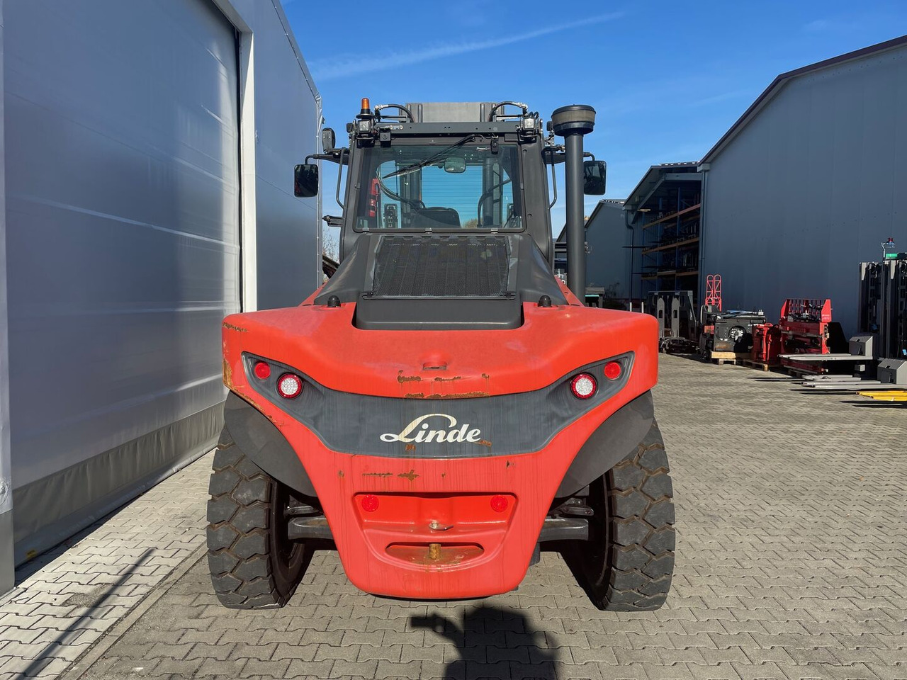 Linde HT120Ds-1411 - Chariot élévateur diesel: photos 4 Linde HT120Ds-1411 - Chariot élévateur diesel: photos 4