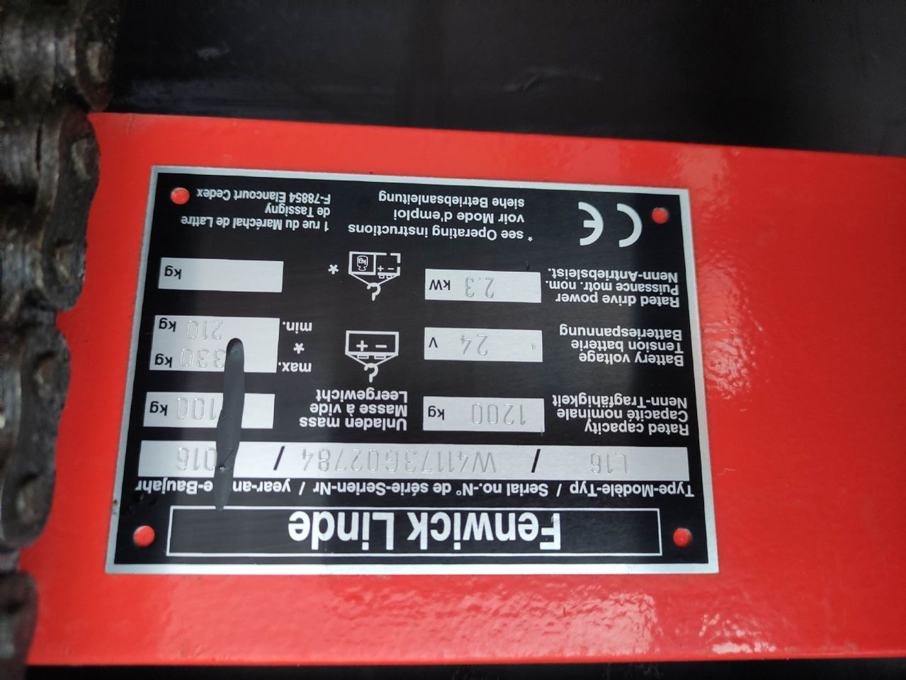 Linde L16-1173 (LACK NEU) - Gerbeur: photos 5 Linde L16-1173 (LACK NEU) - Gerbeur: photos 5