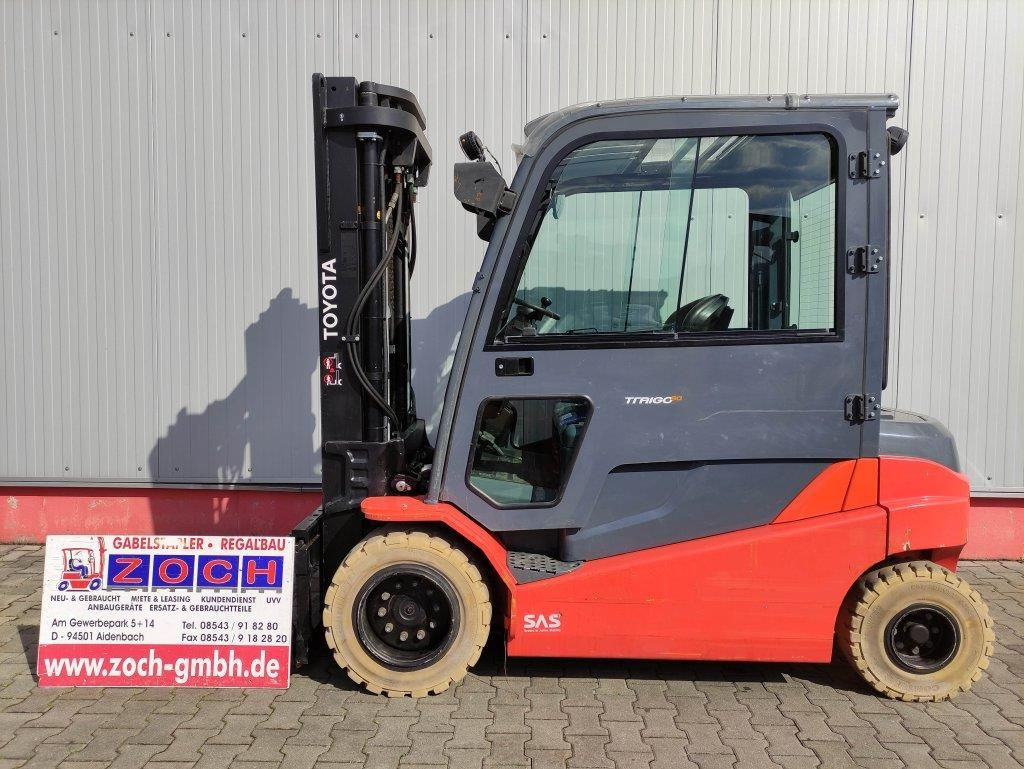 Toyota Traigo 80-8FBMT45 - Chariot élévateur électrique: photos 1 Toyota Traigo 80-8FBMT45 - Chariot élévateur électrique: photos 1