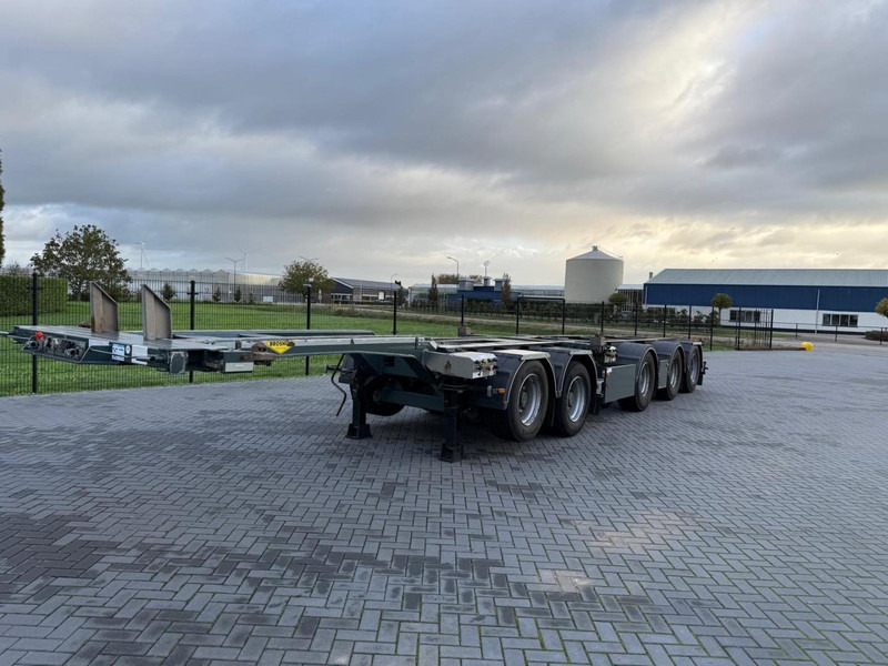 Broshuis 5AKCC GOEDE BANDEN RONDOM, BREEK CHASSIS, GOEDE CONDITIE, CONTAINERS. - Semi-remorque porte-conteneur/ Caisse mobile: photos 2 Broshuis 5AKCC GOEDE BANDEN RONDOM, BREEK CHASSIS, GOEDE CONDITIE, CONTAINERS. - Semi-remorque porte-conteneur/ Caisse mobile: photos 2