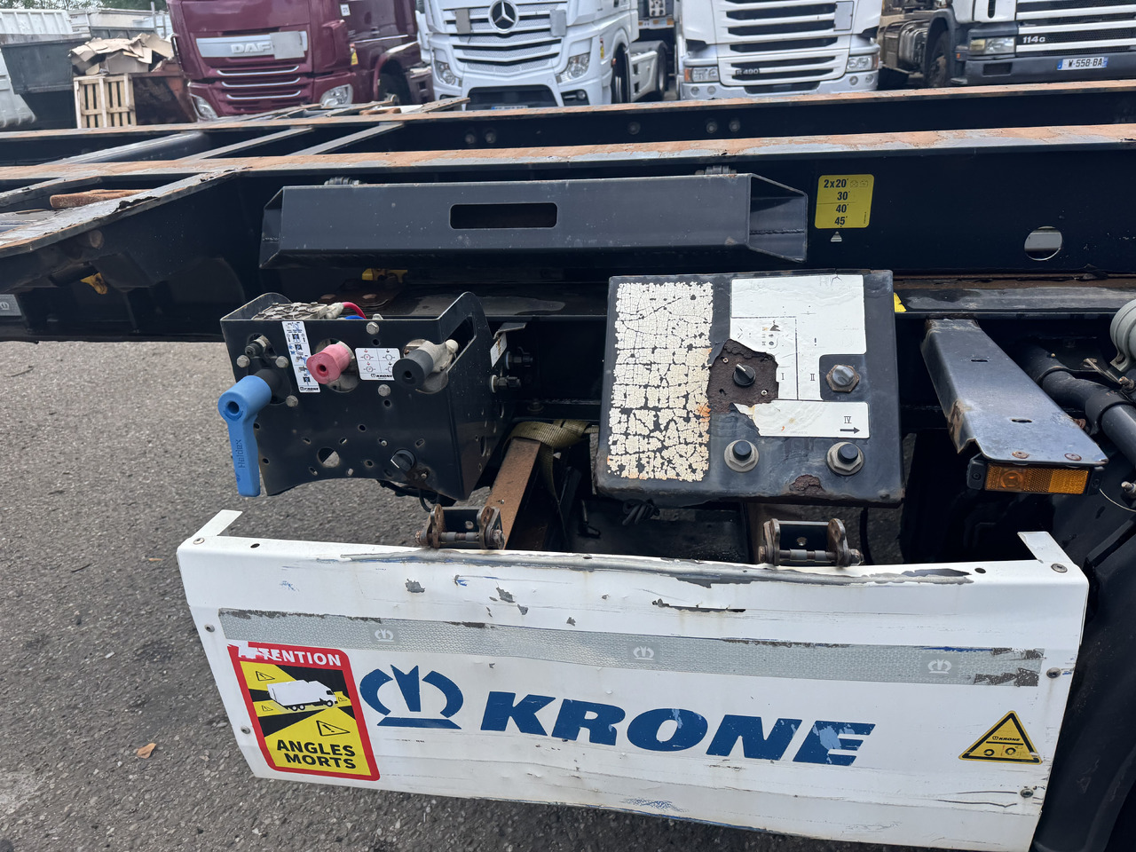Krone - Semi-remorque porte-conteneur/ Caisse mobile: photos 4 Krone - Semi-remorque porte-conteneur/ Caisse mobile: photos 4