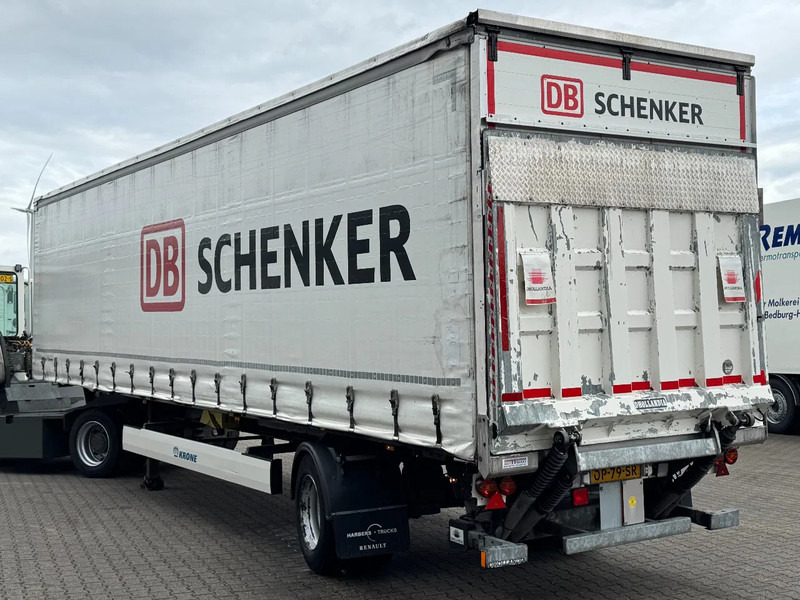 Krone City trailer met schuifzeilen / 2500 Laadklep / Stuur-as / APK - Semi-remorque rideaux coulissants: photos 2 Krone City trailer met schuifzeilen / 2500 Laadklep / Stuur-as / APK - Semi-remorque rideaux coulissants: photos 2