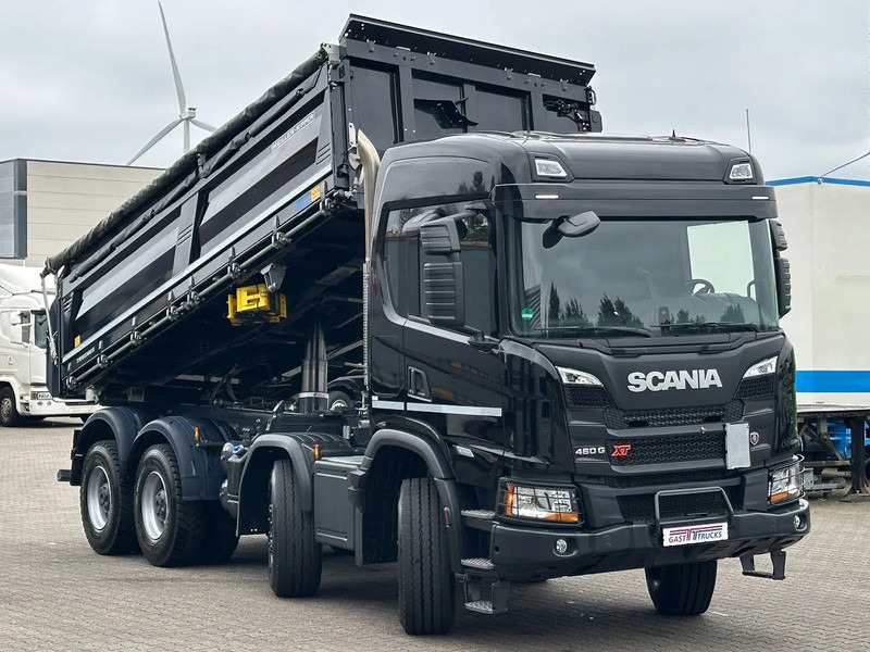 Scania G460 XT Super 8x4 Meiller 3 Side Tipper / Damage / Retarder / Bordmatic - Camion benne: photos 3 Scania G460 XT Super 8x4 Meiller 3 Side Tipper / Damage / Retarder / Bordmatic - Camion benne: photos 3