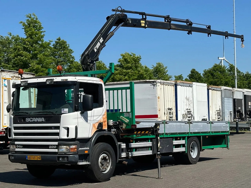 Scania P94-220 HIAB 102 / 5x Extentable / Euro 2 / Apk 02-2026! - Camion grue: photos 1 Scania P94-220 HIAB 102 / 5x Extentable / Euro 2 / Apk 02-2026! - Camion grue: photos 1